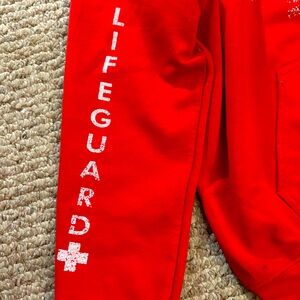 Red Women’s Lifeguard Hoodie